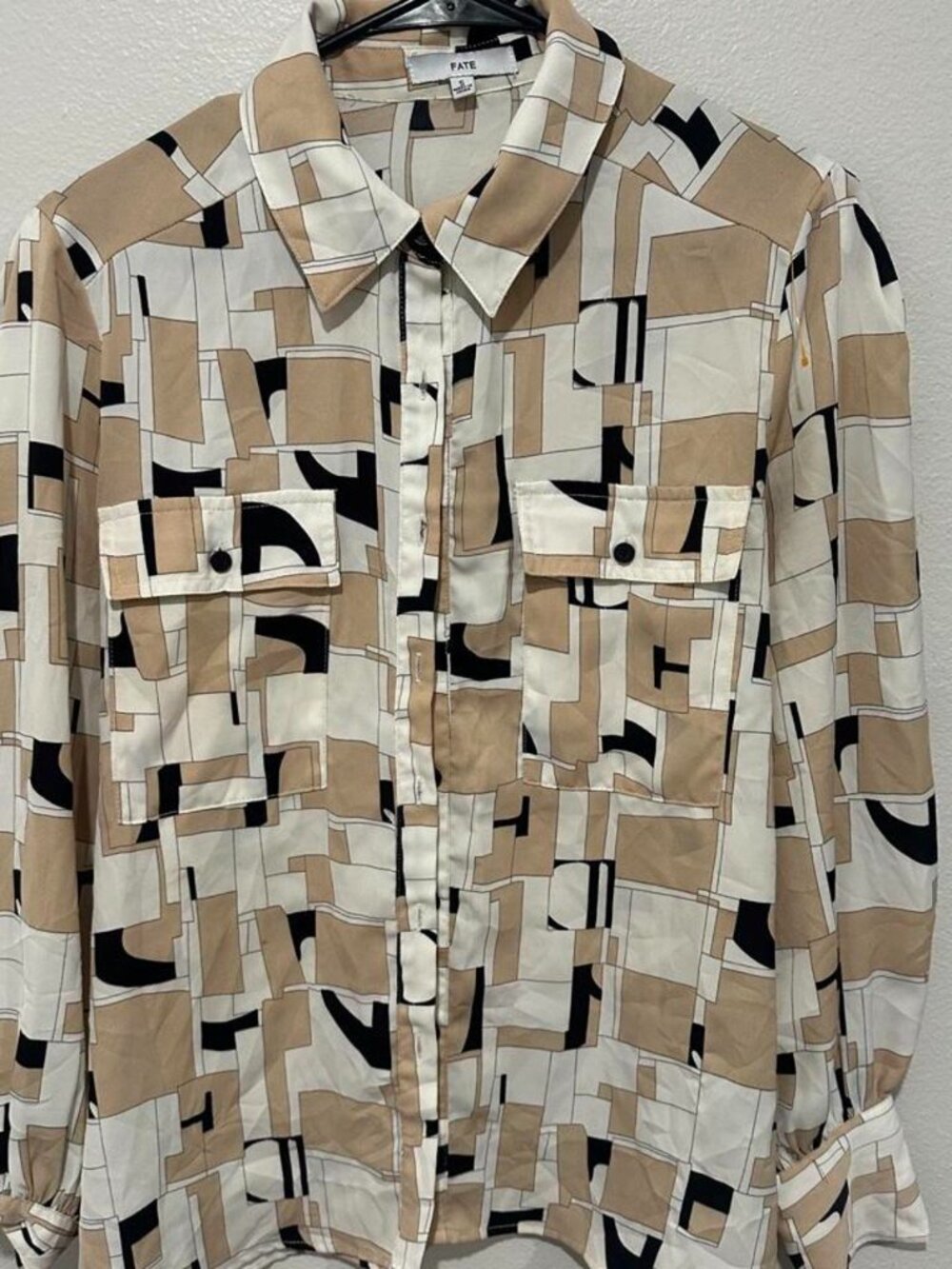 Fate multicoloured button up shirt Size S